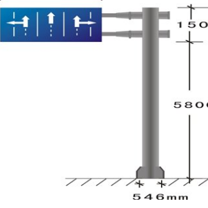 交通信号杆件样式